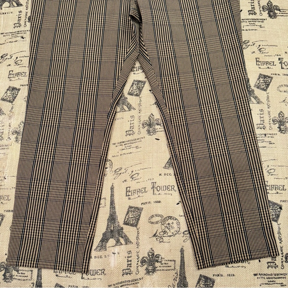 A New Day  Plaid High-Rise Fitted Hip & Thigh Stretch Skinny Ankle Pant - Picture 5 of 16